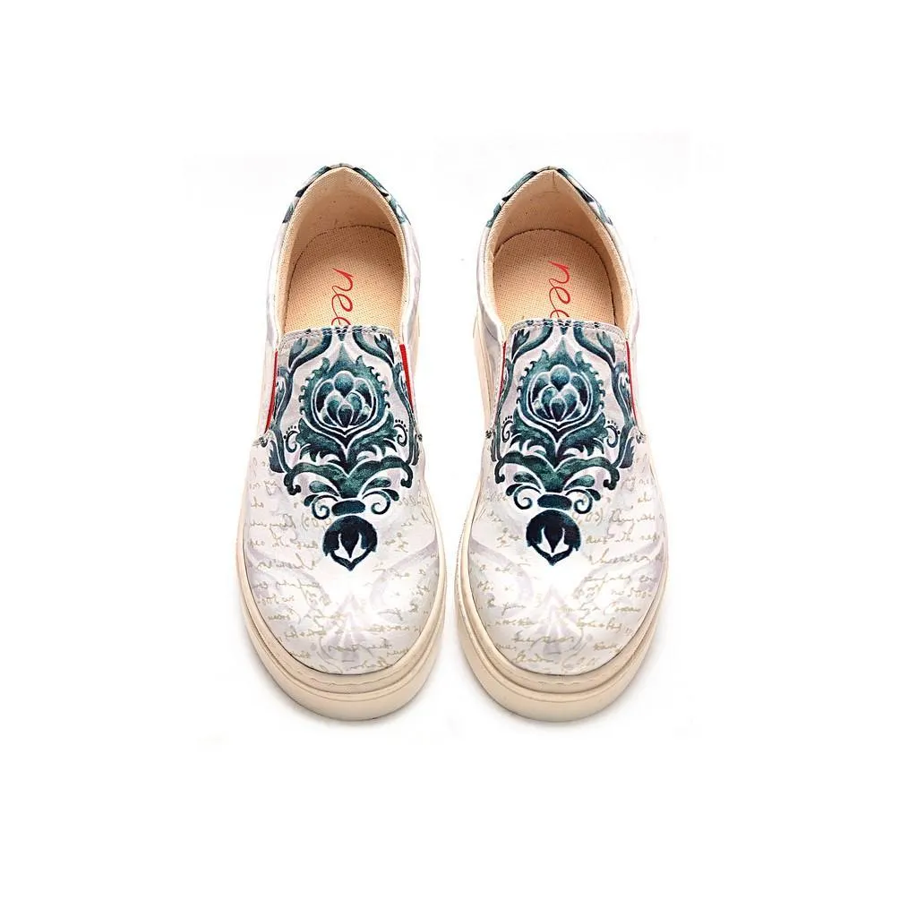 Pattern Slip on Sneakers Shoes NVN111