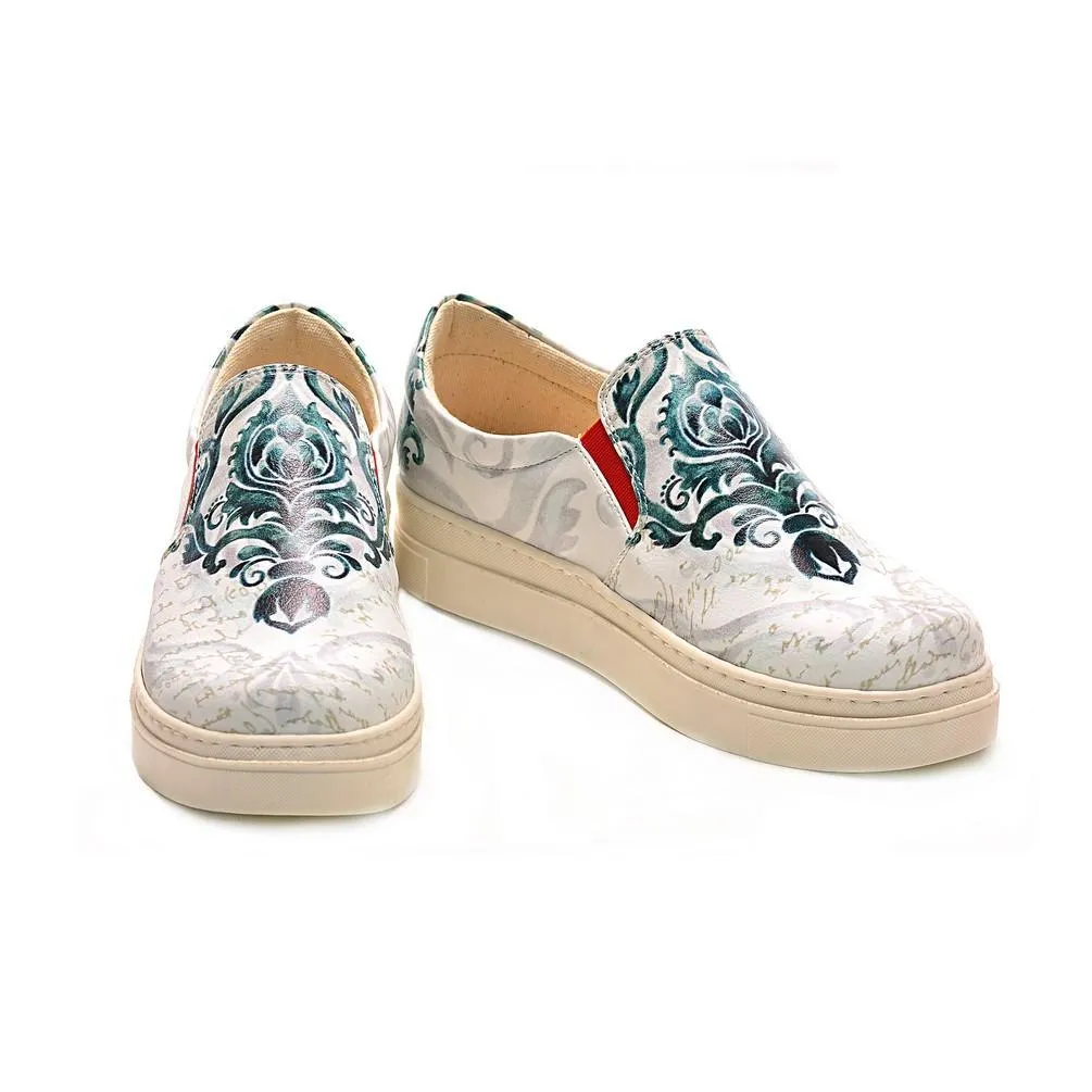 Pattern Slip on Sneakers Shoes NVN111