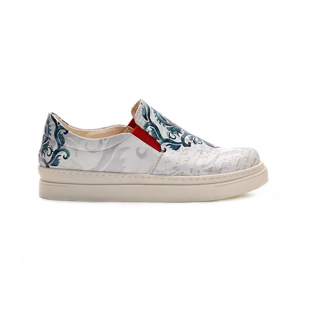 Pattern Slip on Sneakers Shoes NVN111