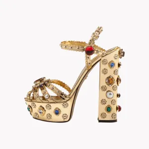 Pre Order:  Chunky Gold Platforms