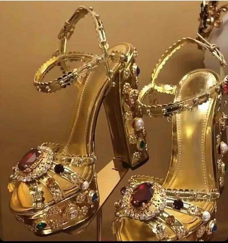 Pre Order:  Chunky Gold Platforms