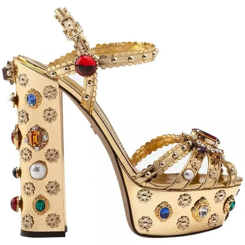 Pre Order:  Chunky Gold Platforms