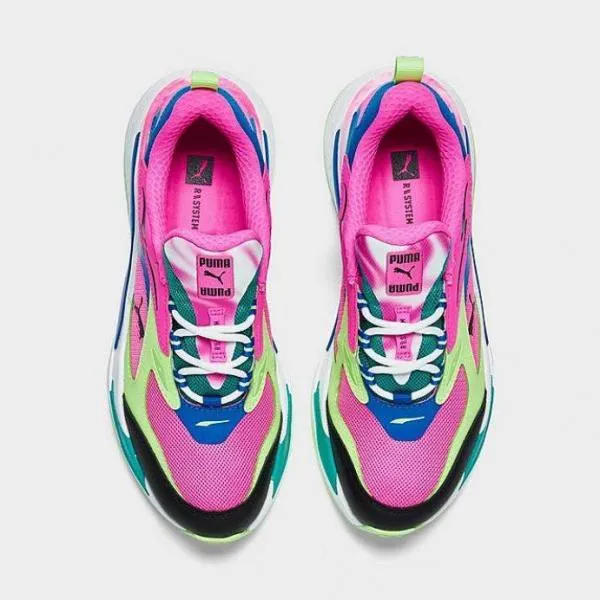 PUMA - Women - Marble RS Fast - Pink/Green/Black
