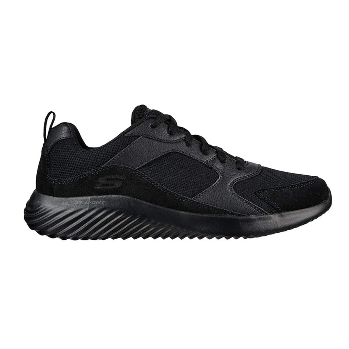Skechers Running Bounder Shoes For Men, Black