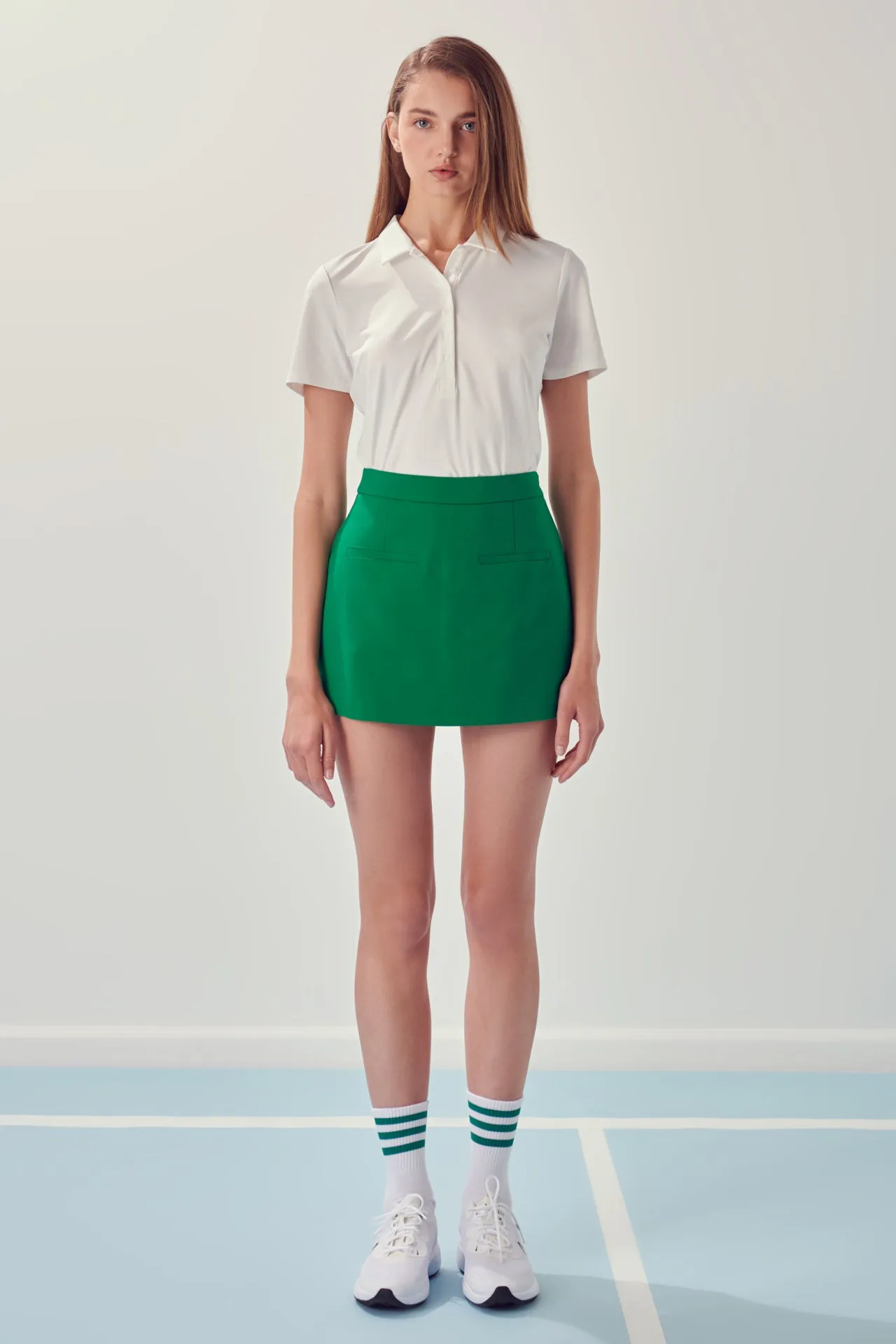 Sportswear Short Sleeve Stretched Top