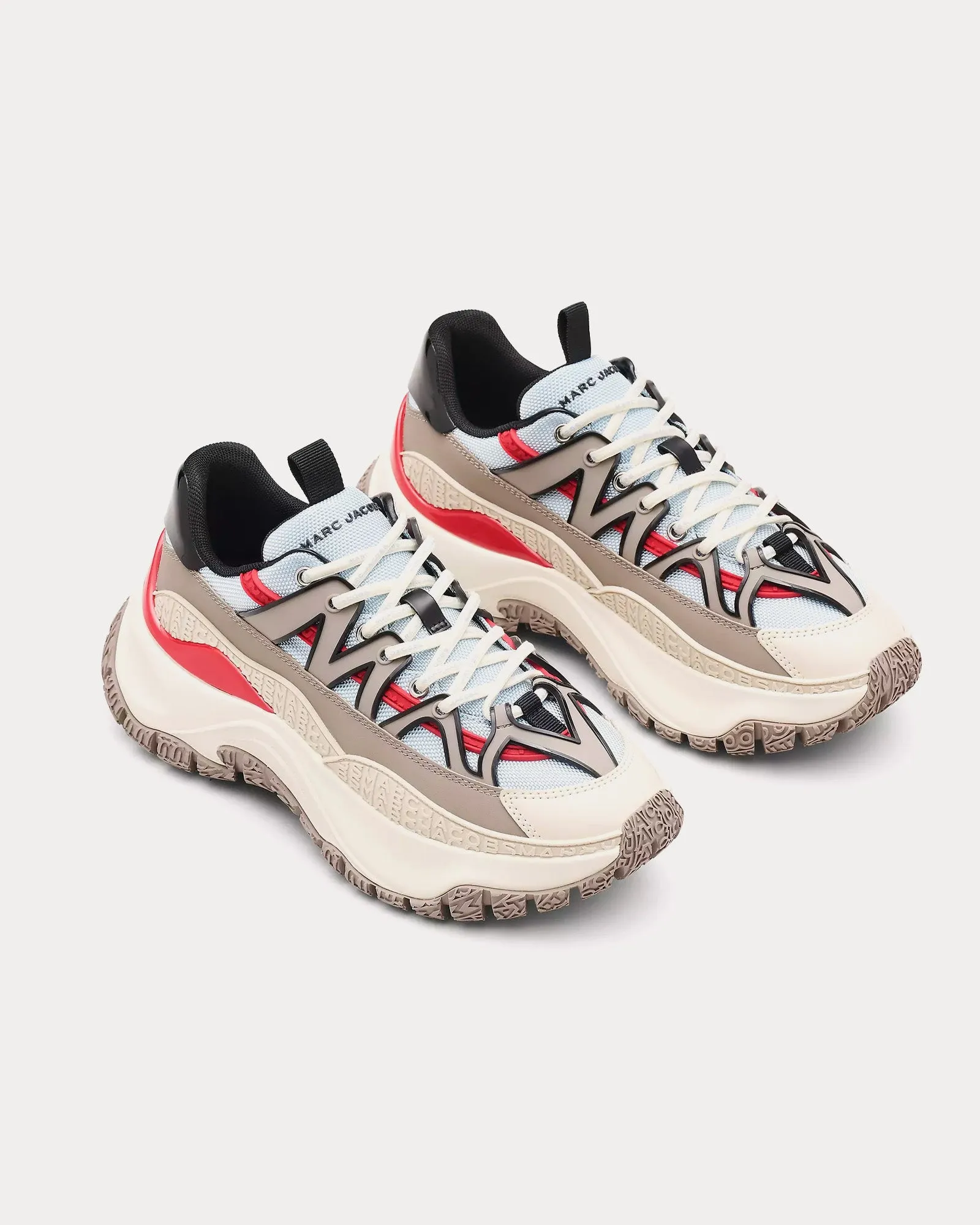 The Colorblack Lazy Hiker Cement / Multi Low Top Sneakers