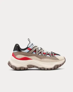 The Colorblack Lazy Hiker Cement / Multi Low Top Sneakers