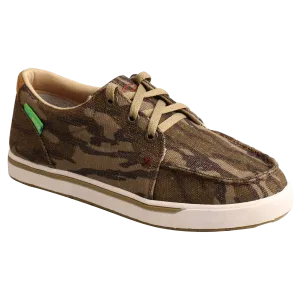 Twisted X Children's Green Camouflage Kick Shoes YCA0009