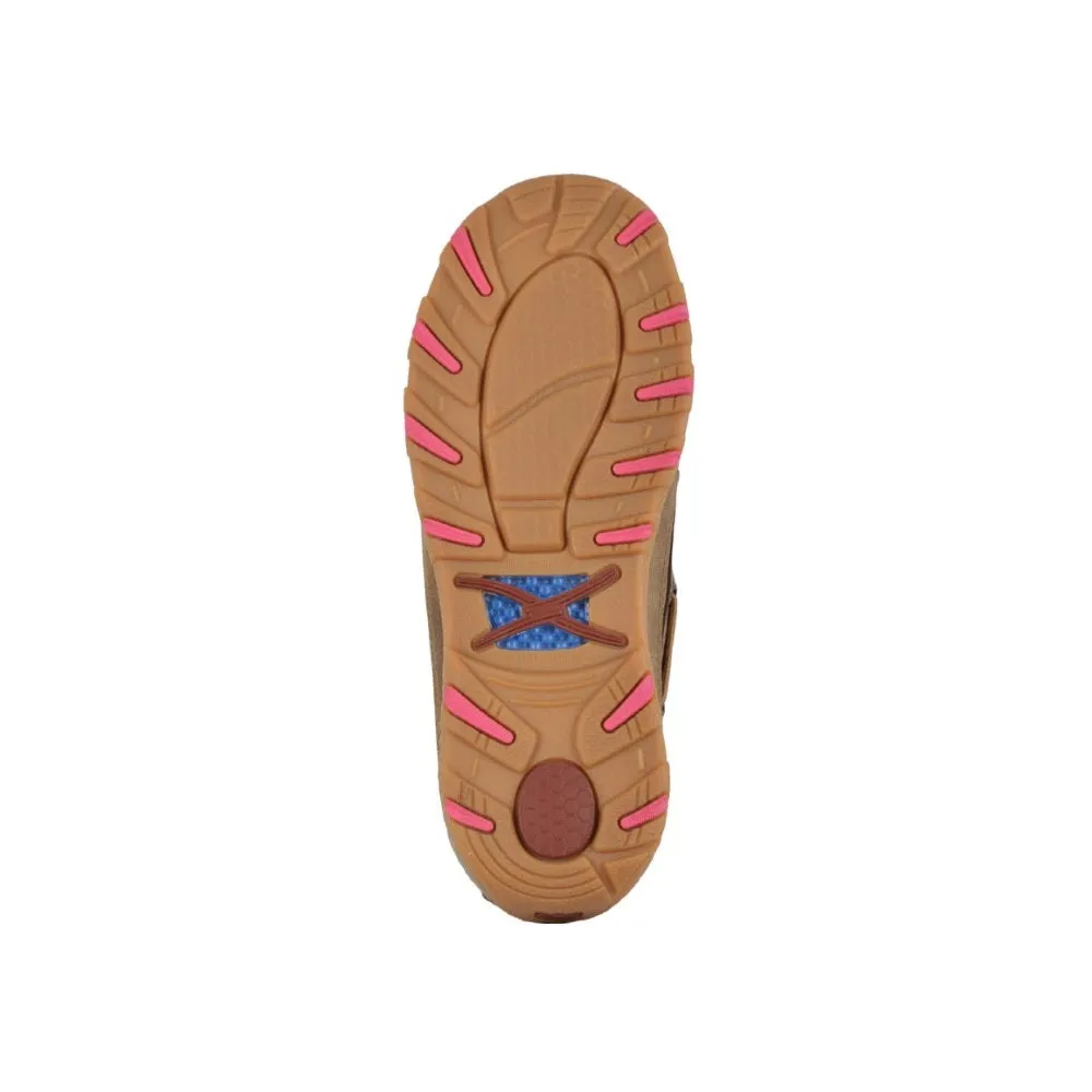 Twisted X Womens Shoes | Cell Stretch Slip On | Raspberry