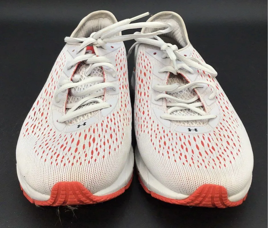 Under Armour Men's HOVR Sonic 3 3022586-101 White Red Athletic Shoes - Size 10.5