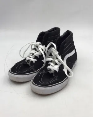 Vans Men's Off The Wall 507698 Black Mid-Top Lace-Up Athletic Shoes - Size 10