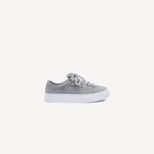 W MAROSTICA LOW PLATFORM GREY SUEDE