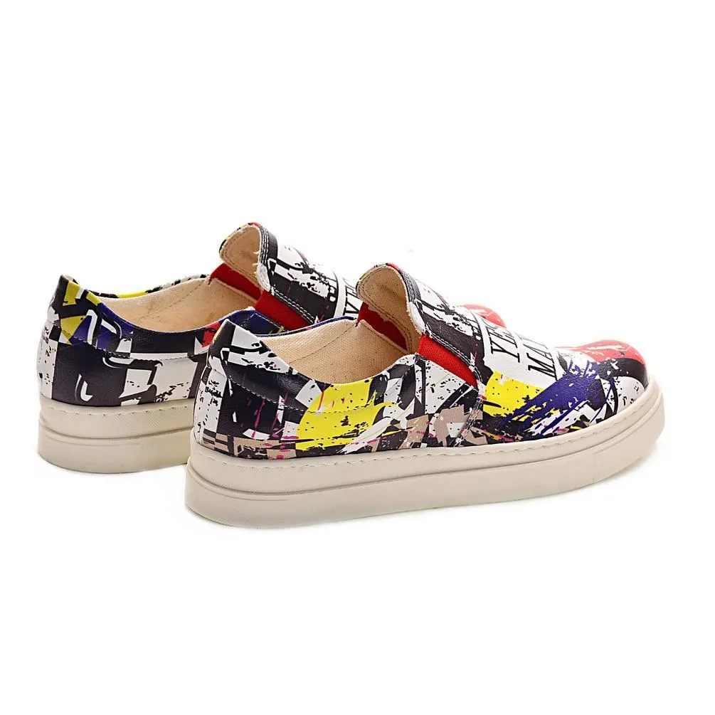 Yes No Maybe So Slip on Sneakers Shoes NVN106