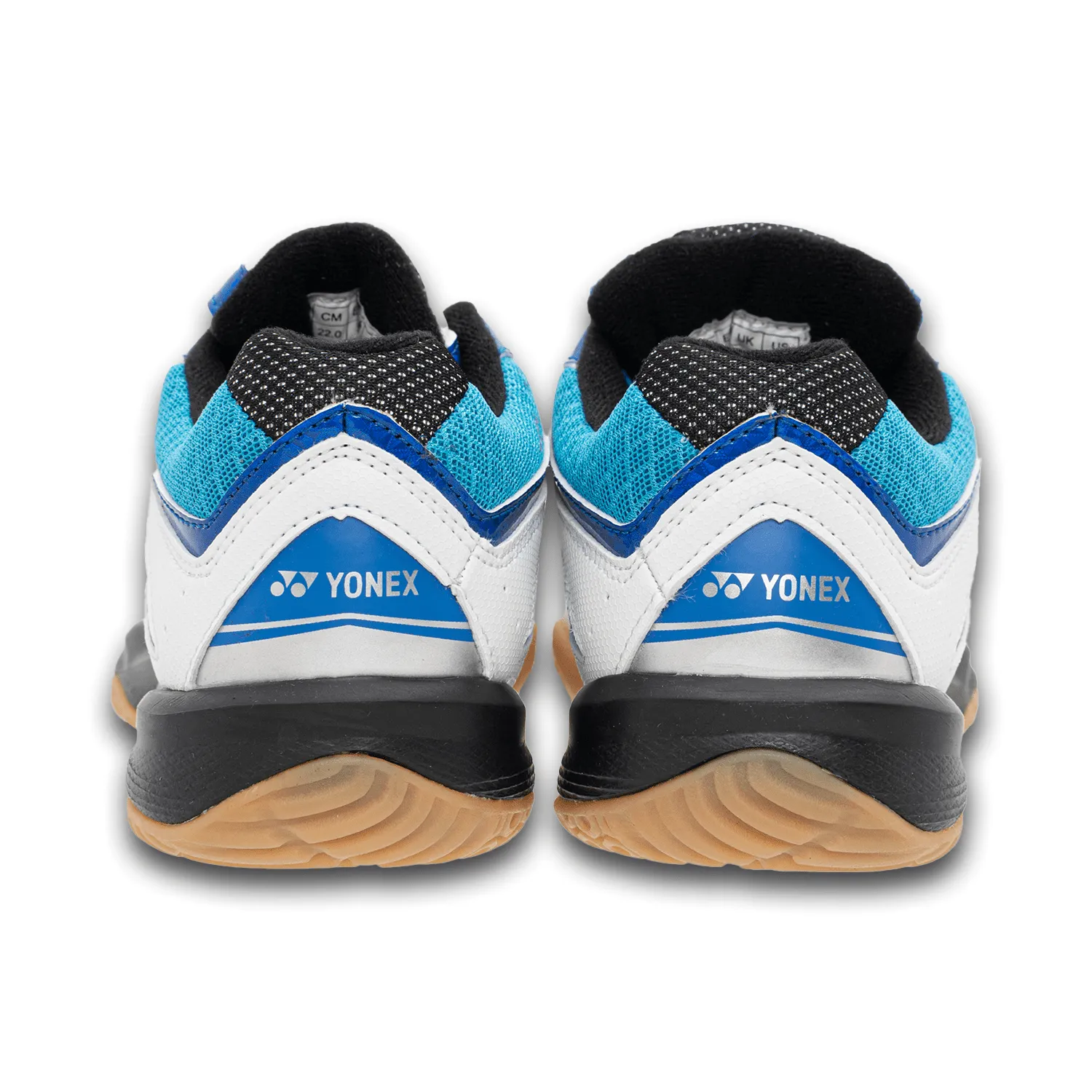 Yonex Power Cushion [SHB 36 White/Blue] Junior Court Shoes